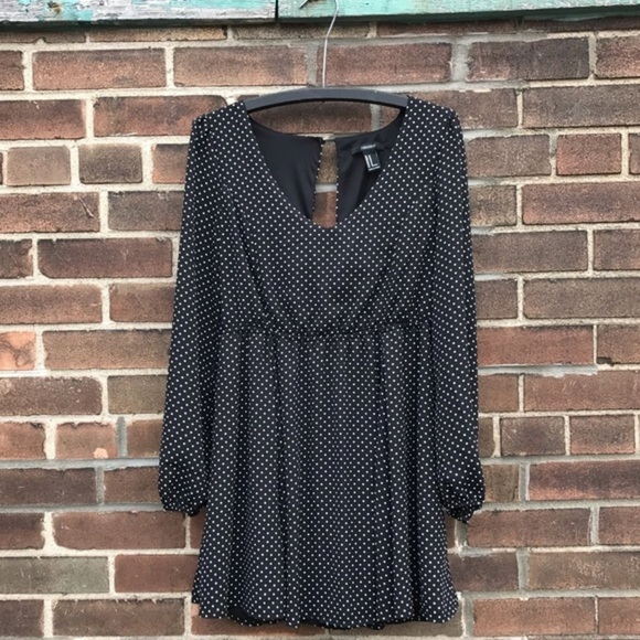 FOREVER 21 | POLKA DOT DRESS  | M #FML130023 - Picture 2 of 10